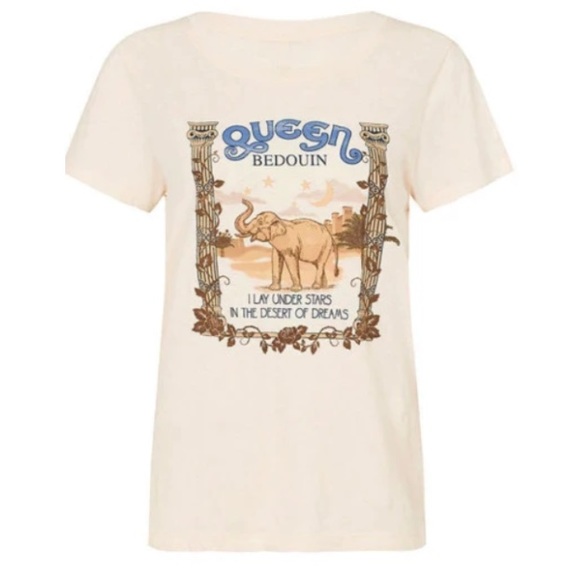 Queen TEE T-Shirt Bedouin Graphic Top - Picture 4 of 4